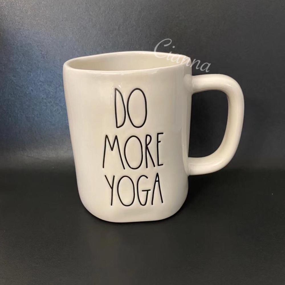 Rae Dunn Do More Yoga Mug